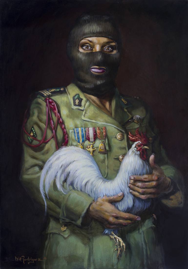 770x1101 Saatchi Art The Captain Painting By Isis Rodriguez - Captain Painting