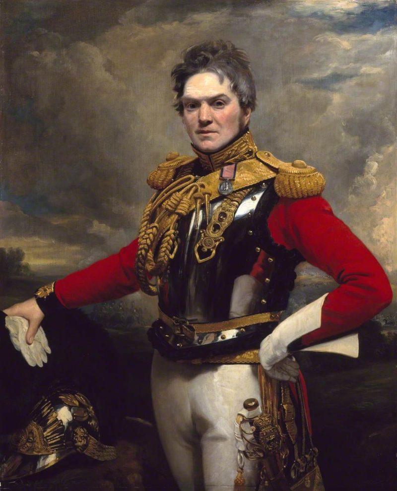 800x990 Captain Alexander Mcinnes, 2nd Life Guards Painting Ramsay - Captain Painting