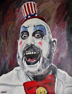232x300 Captain Spaulding Paintings Fine Art America - Captain Spaulding Painting