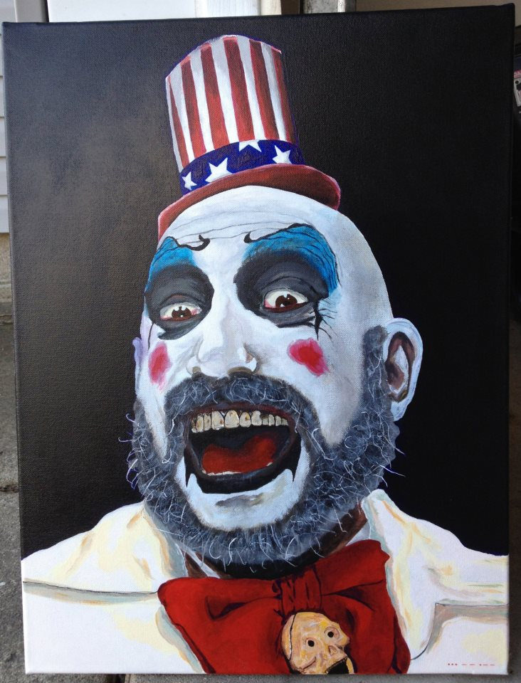 732x960 The World's Best Photos Of Painting And Wishnewski - Captain Spaulding Painting