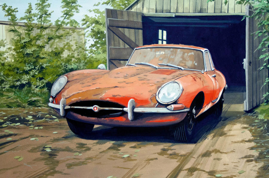 900x596 The Art Of The Speed Meeting One Of Britain's Best Car Artists - Car Art Painting