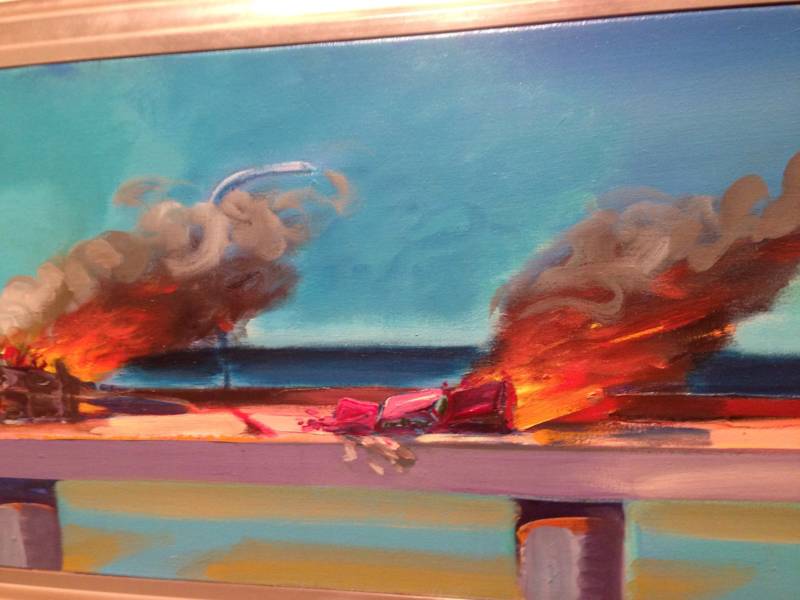 800x600 - Car Crash Painting