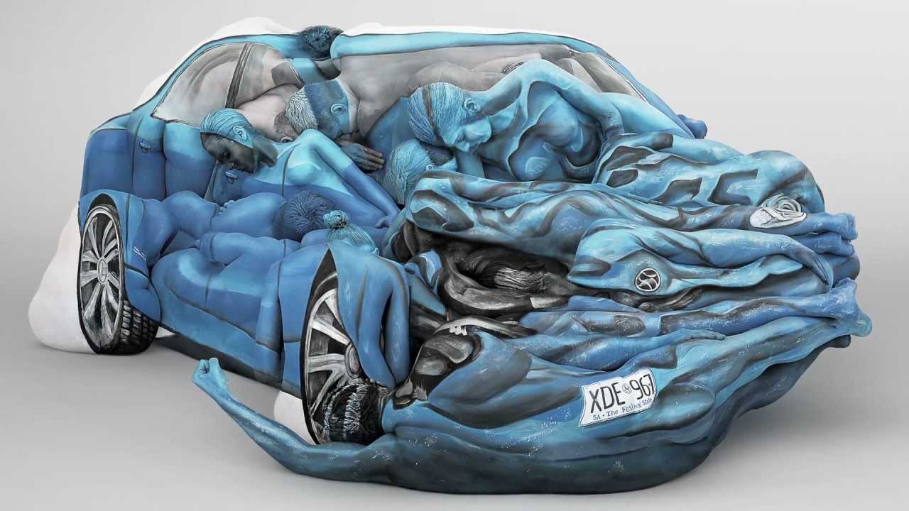 1280x720 Behind The Scenes - Car Crash Painting