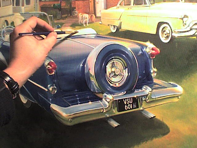 640x480 Creating An Oil Painting Ian Guy - Car Oil Painting