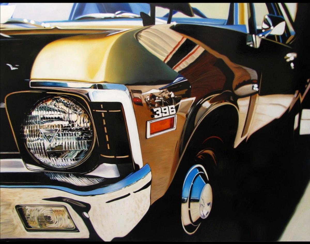 1200x945 396, 2009 - Car Oil Painting