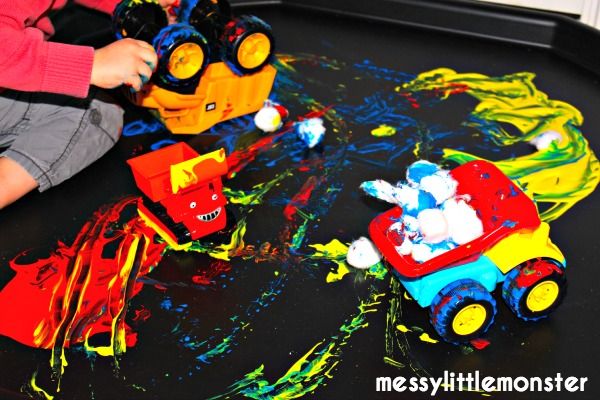 Car Painting For Toddlers at PaintingValley.com | Explore collection of ...