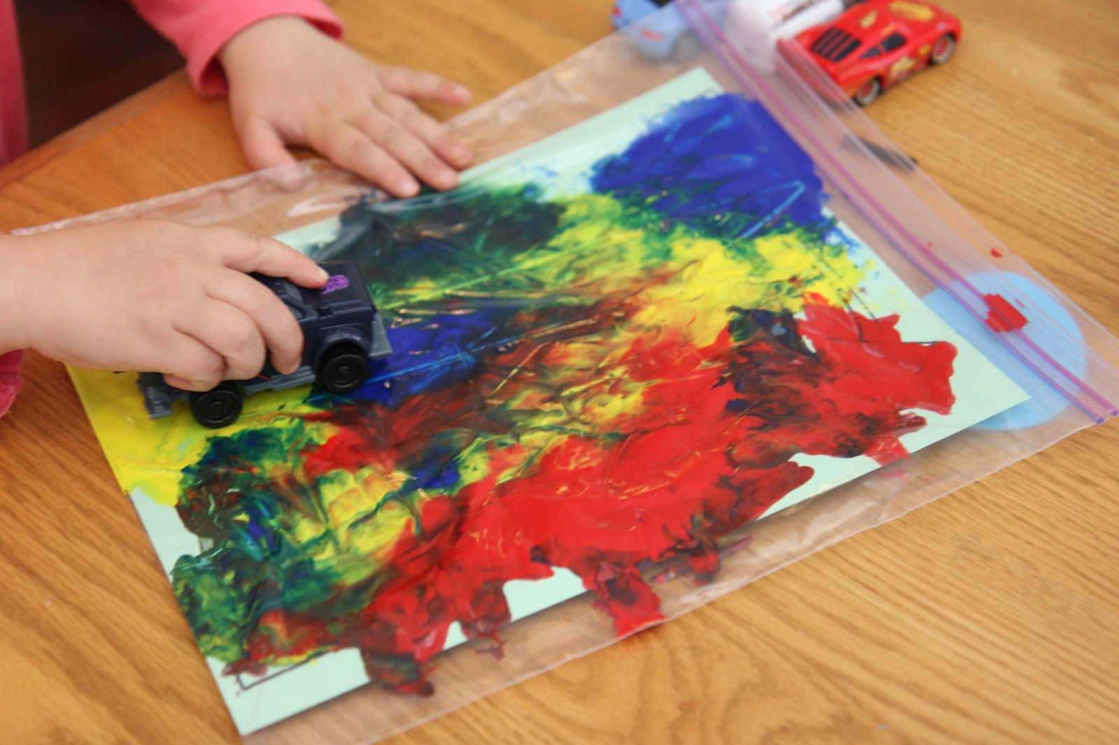 1600x1066 Toddler Approved! Mess Free Car Painting {Classic Kids Activities} - Car Painting For Toddlers