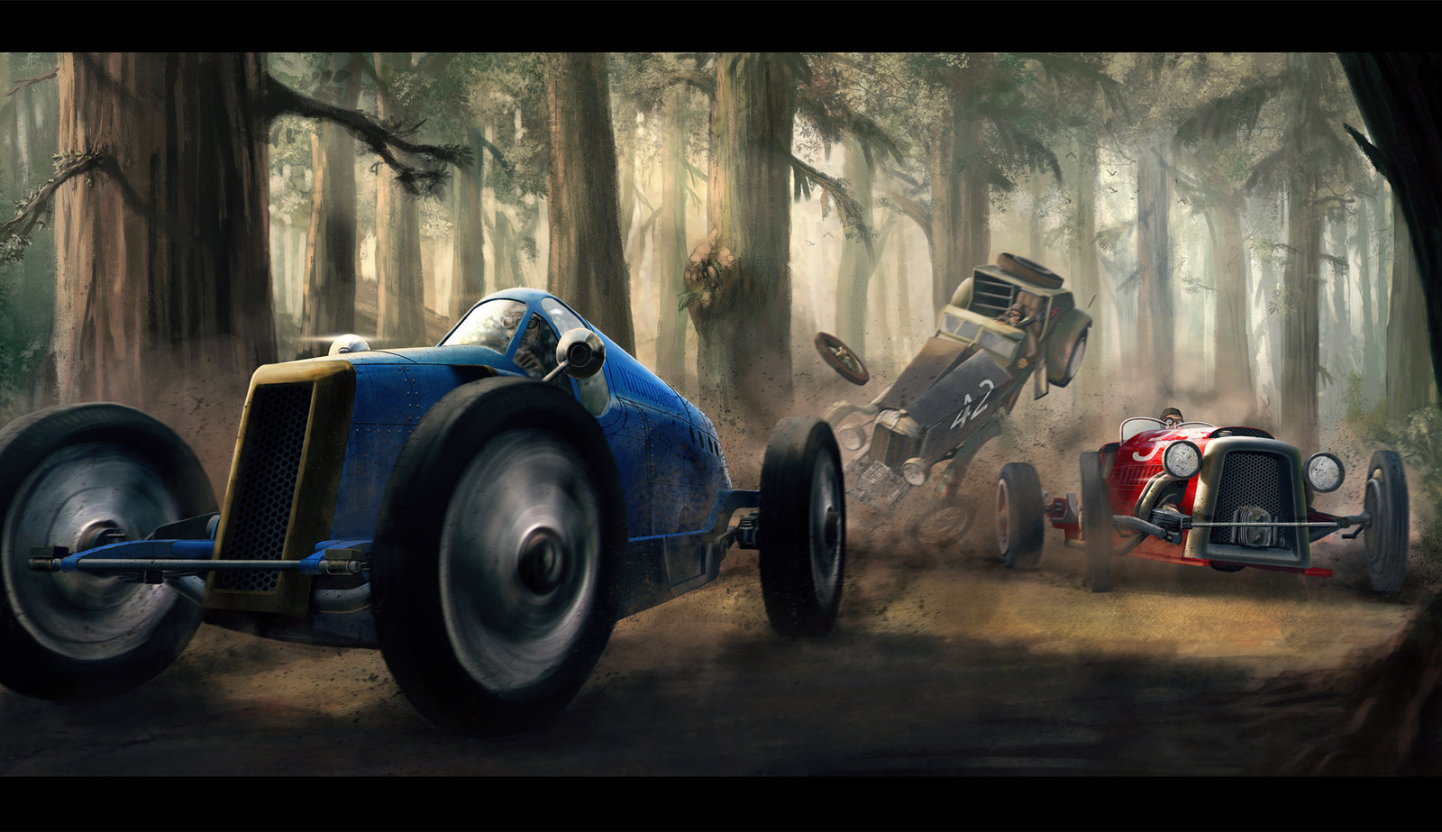 1600x923 Classic Car Race By Alexjjessup - Car Painting Games