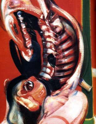 311x400 Everything's Better With (Francis) Bacon Too Much Tea - Carcass Painting