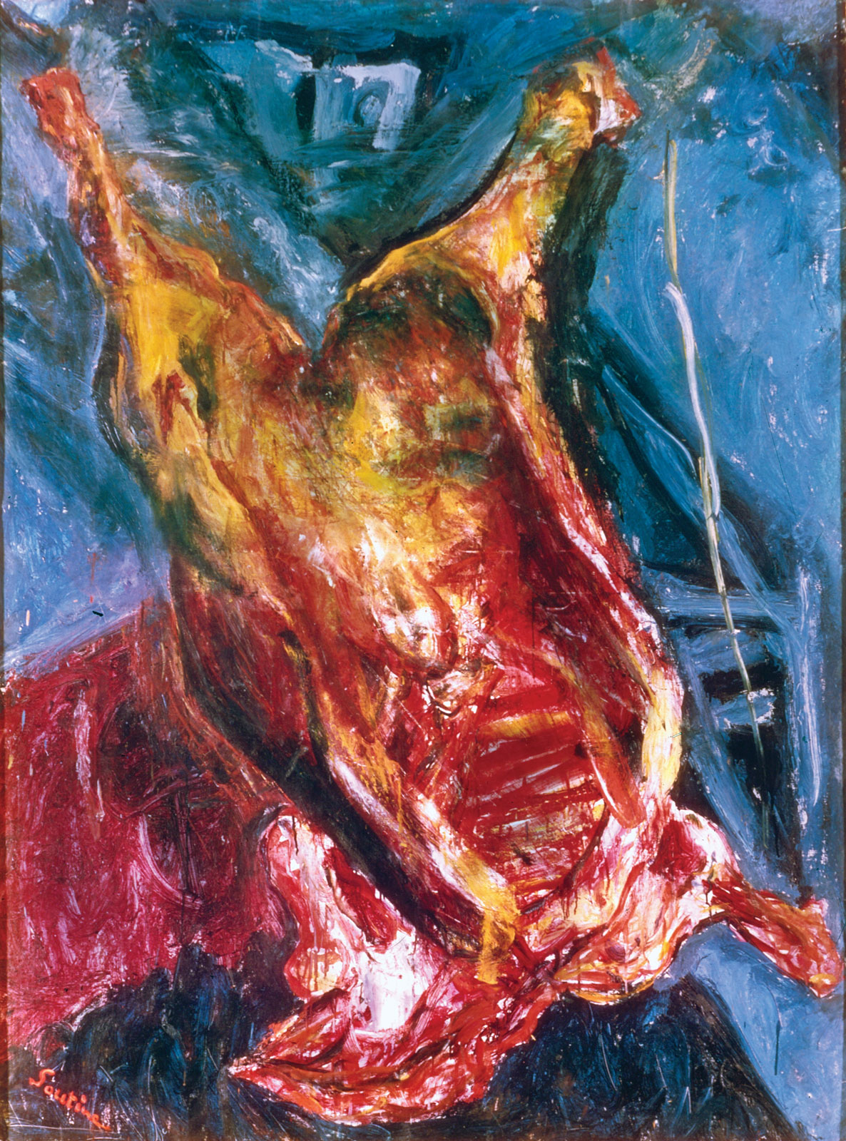 1186x1600 Food Culture Index Chaim Soutine's Beef Carcass Paintings - Carcass Painting