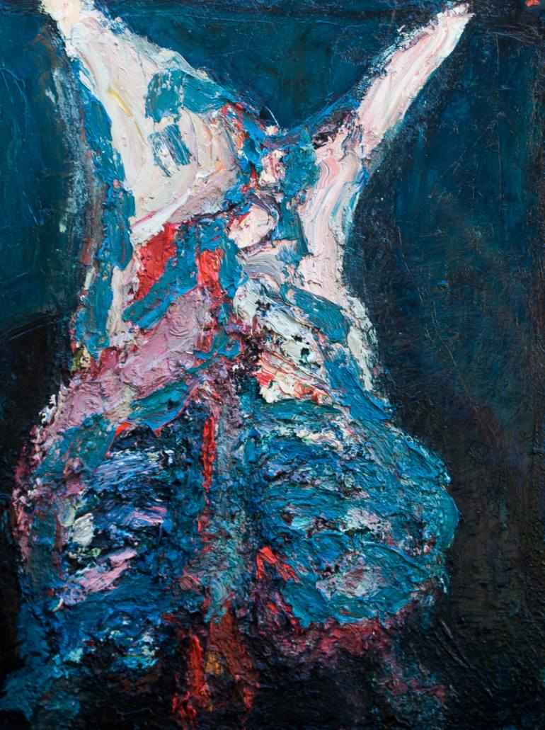 770x1031 Saatchi Art Blue Carcass Painting By Bruce Williams - Carcass Painting