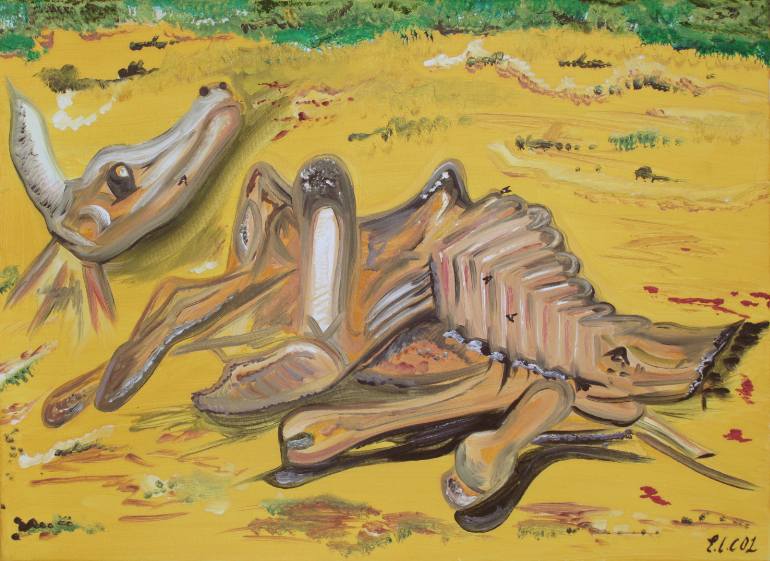 770x561 Saatchi Art Carcass Painting By E L Cartwright - Carcass Painting