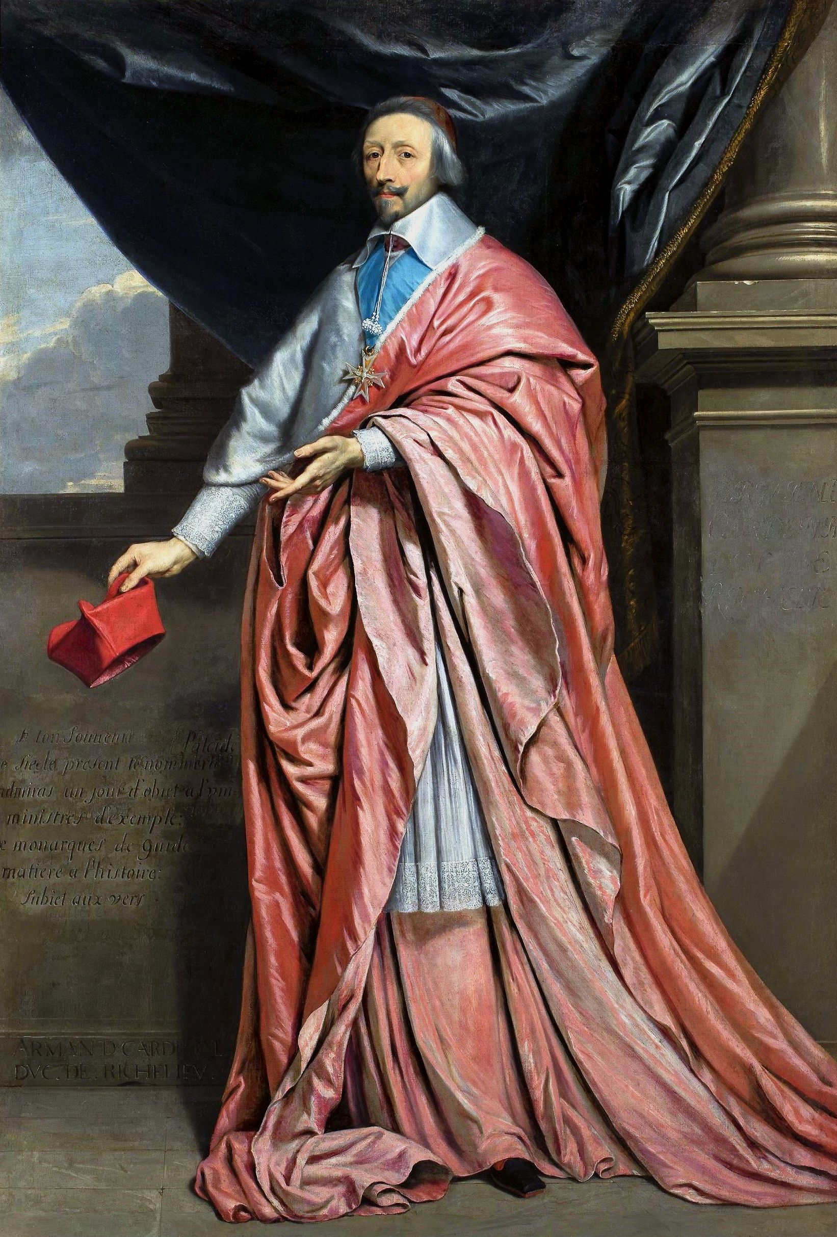1642x2427 Portrait Of Cardinal Richelieu By Philippe De Champaigne, Ca. 1640 - Cardinal Richelieu Painting