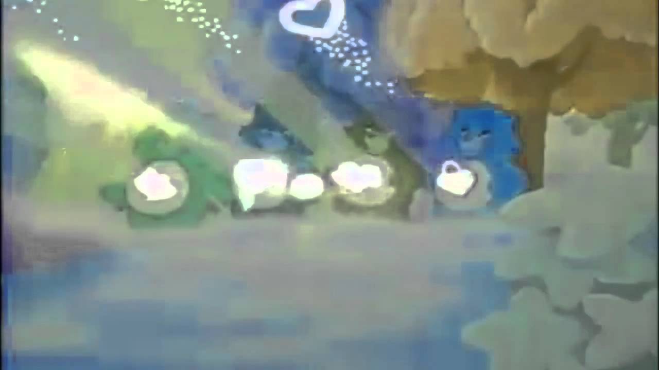 1280x720 Smurf Care Bears Count Down - Care Bear Painting