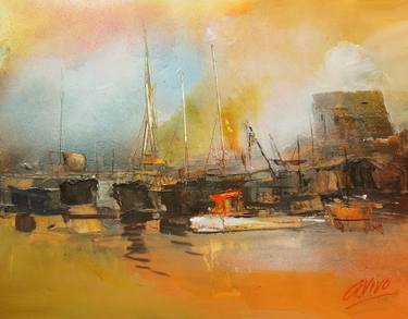 375x293 Cargo Ship Paintings For Sale Saatchi Art - Cargo Ship Painting