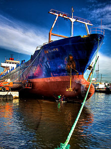 223x300 Cargo Ship Art Fine Art America - Cargo Ship Painting