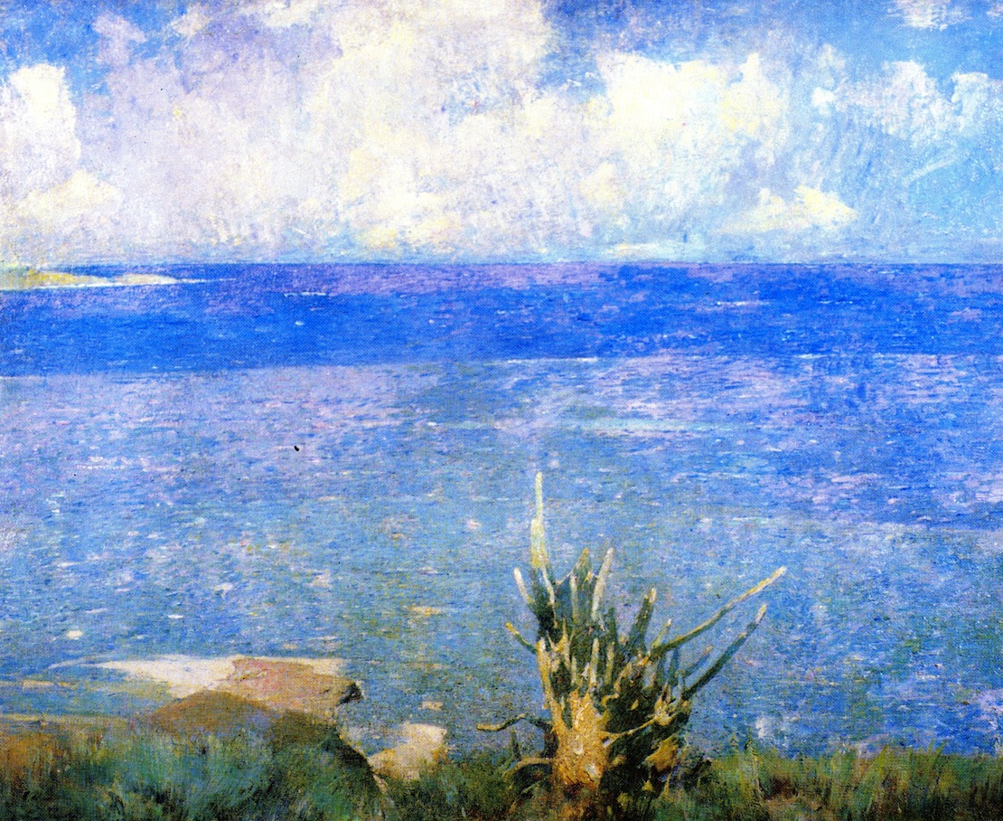 1110x908 The Caribbean Painting Emil Carlsen Oil Paintings - Caribbean Painting
