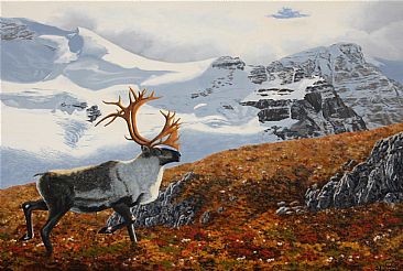 366x246 Caribou - Caribou Painting
