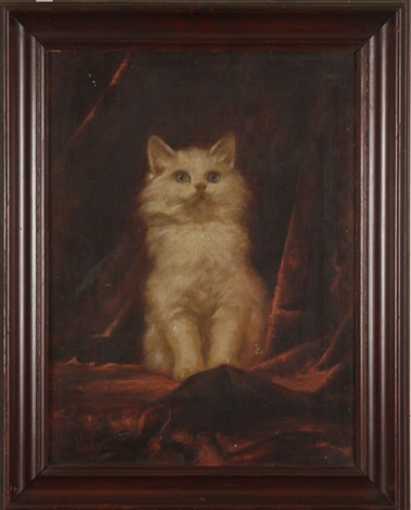 379x470 Carl Kahler Artnet - Carl Kahler Cat Painting