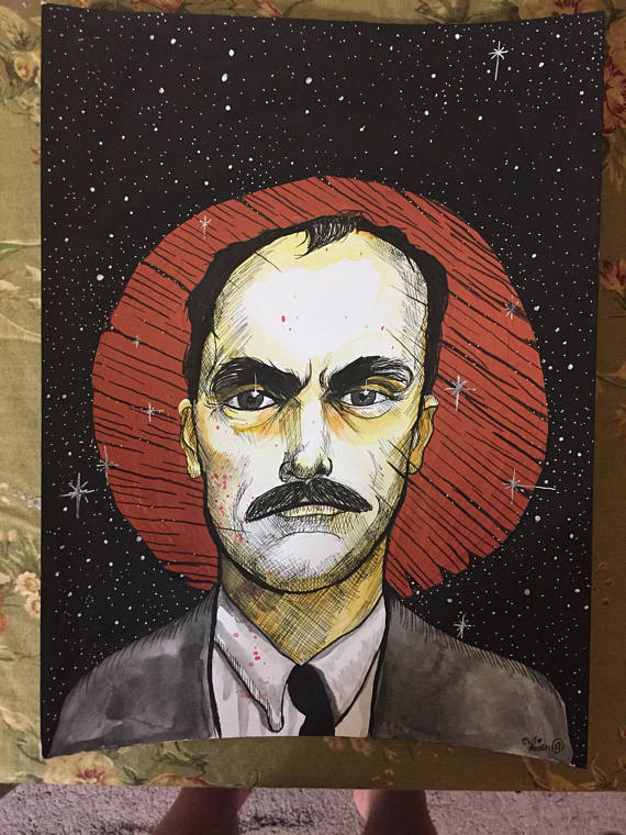 570x760 Carl Panzram - Carl Panzram Painting