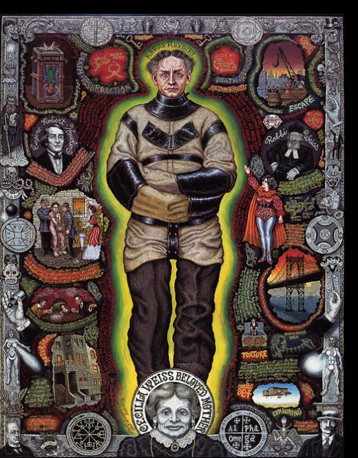 520x665 Catalogue Joe Coleman - Carl Panzram Painting