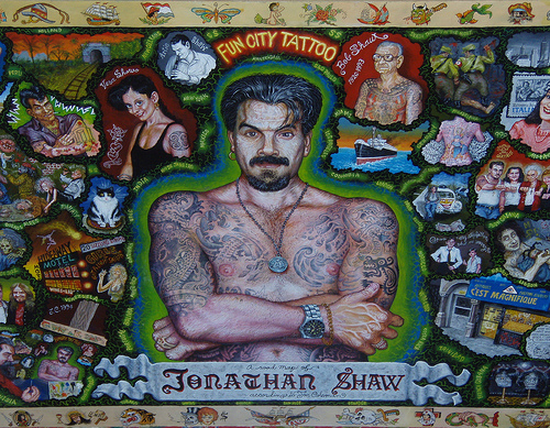 500x389 In The Words Of Joe - Carl Panzram Painting