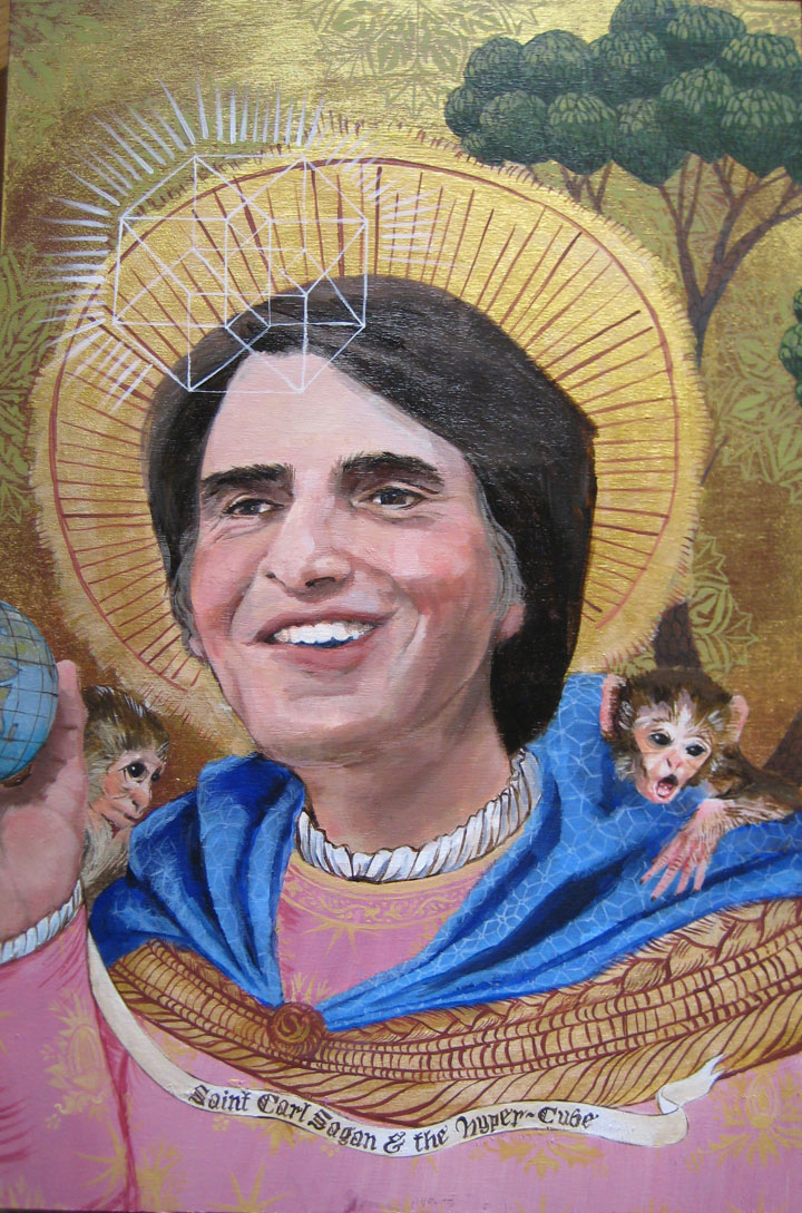 720x1089 The Helen Tree - Carl Sagan Painting