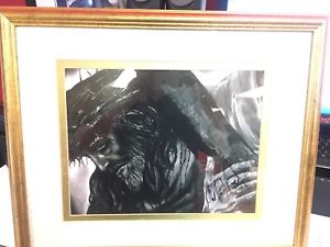 300x225 Jesus Christ Print Signed By Me The Artist Carlos Mendoza Ebay - Carlos Mendoza Painting
