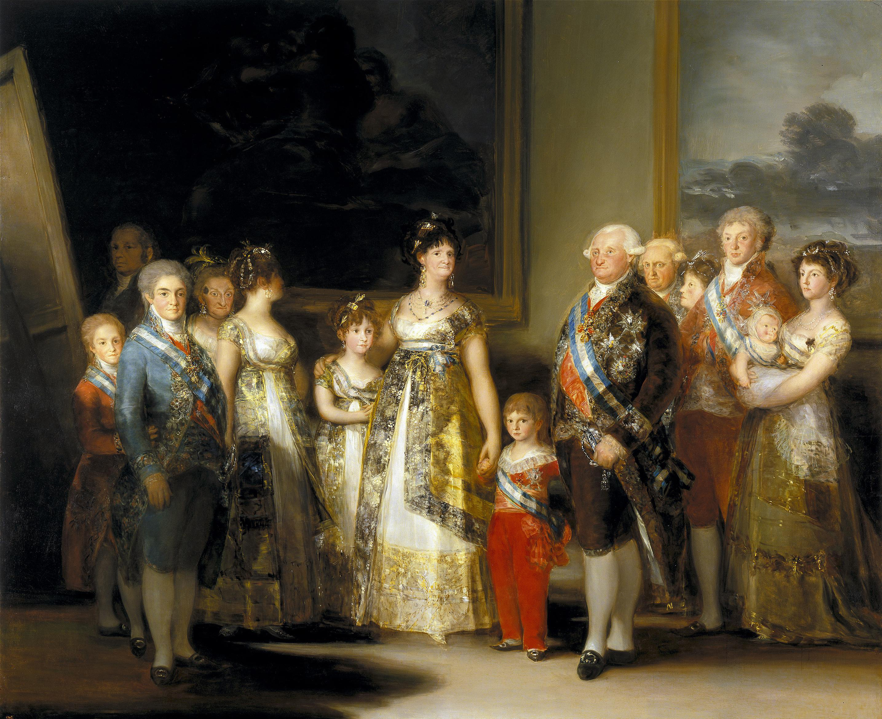 2869x2339 Charles Iv Of Spain And His Family - Carlos Painting