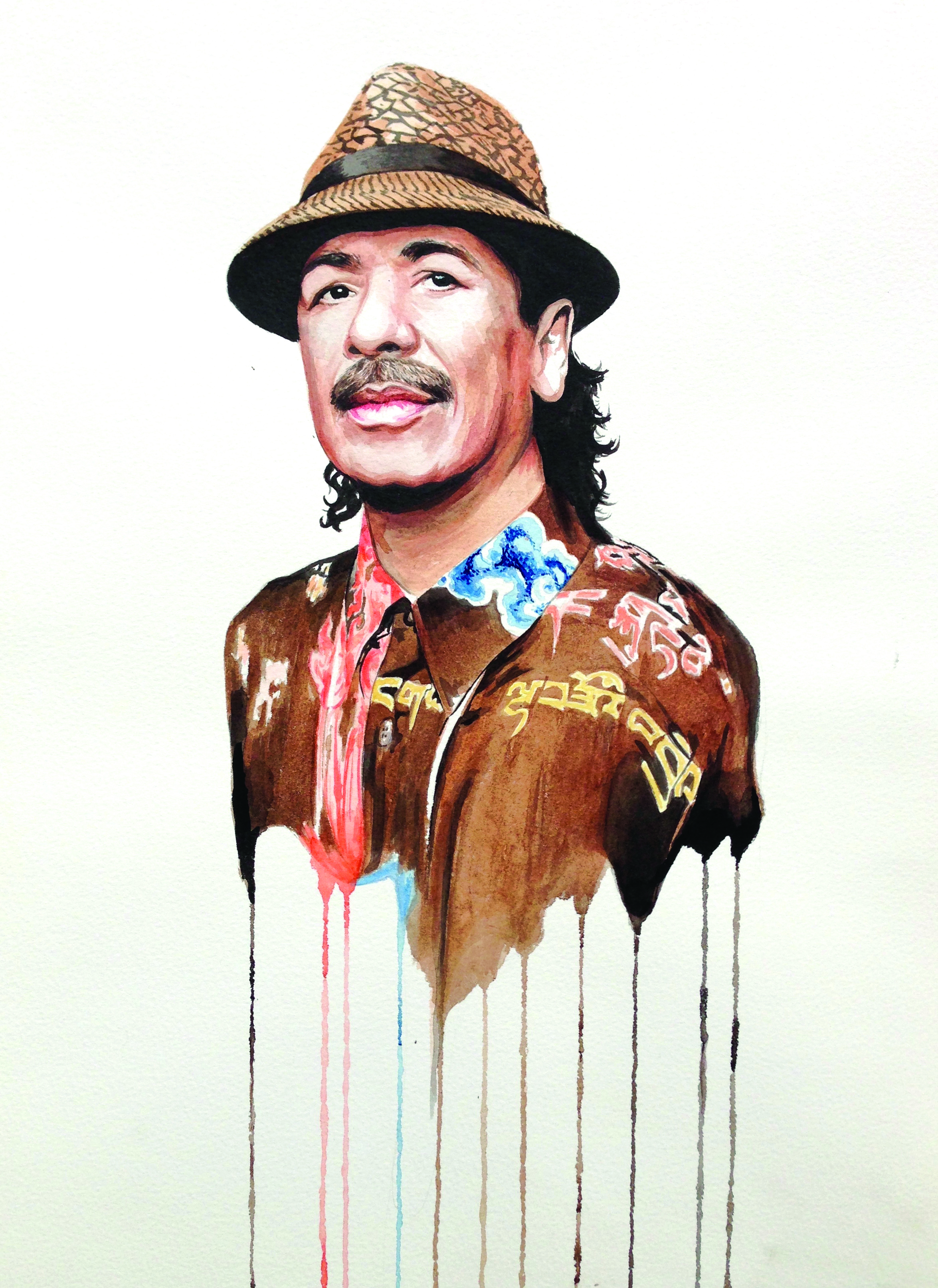 Carlos Santana Painting At PaintingValley Com Explore Collection Of Carlos Santana Painting