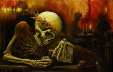 382x242 Patron Canvas Print Carlos Torres Art - Carlos Torres Painting