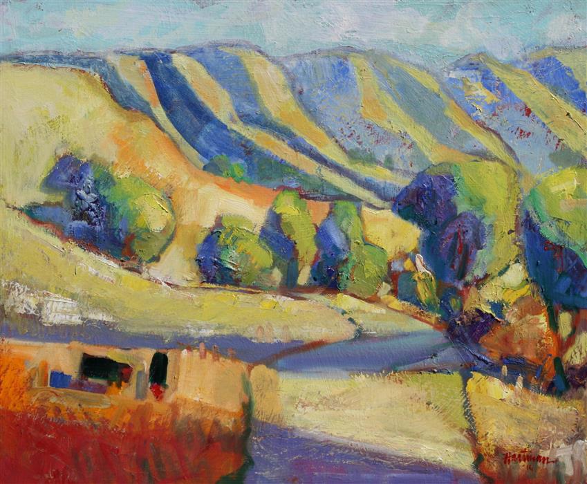 849x700 Carmel Valley Road - Carmel Painting