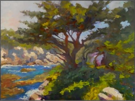 475x356 No Crabs Today Plein Air, 11x9, Oil On Board, Boats, Fishing Baots - Carmel Painting