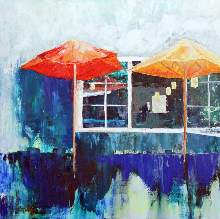 770x767 Saatchi Art Sushi Heaven, Carmel Painting By Juliana Defrance - Carmel Painting