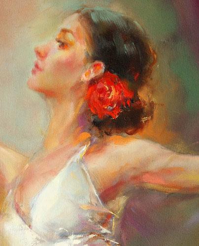 404x500 Carmen Bronze Frog Gallery - Carmen Painting