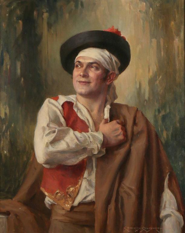 612x768 Charles Bosseron Chambers - Carmen Painting