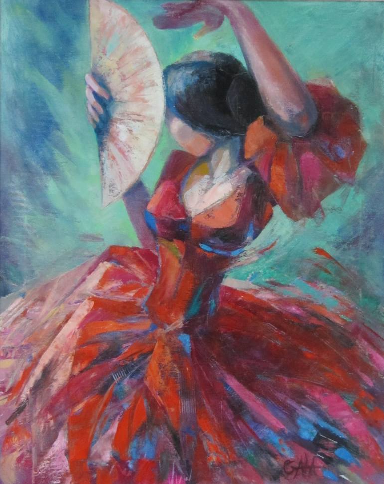 770x971 Saatchi Art Carmen Painting By Galya Koleva - Carmen Painting