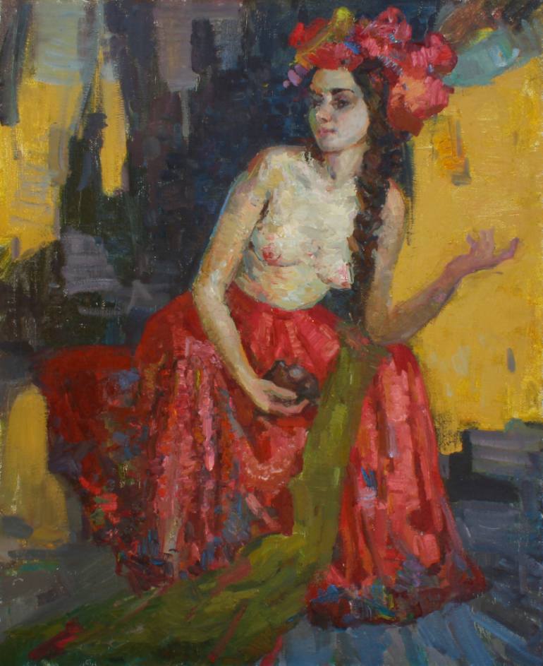 770x943 Saatchi Art Carmen Painting By Iryna Vorona - Carmen Painting