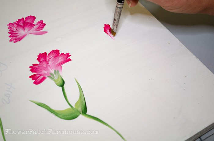 700x464 Learn How To Paint Carnations 2 - Carnation Flower Painting