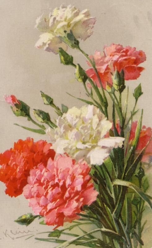 Carnation Flower Painting at PaintingValley.com | Explore collection of ...