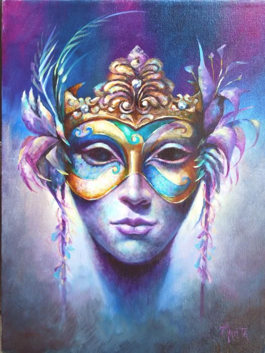526x700 Google Image Result - Carnival Mask Painting