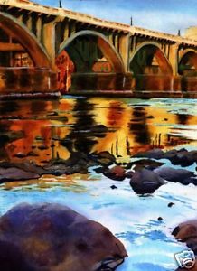 218x300 Giclee Landscape Columbia Sc South Carolina Painting Art Gervais - Carolina Painting