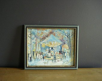 340x270 Carousel Painting Etsy - Carousel Painting