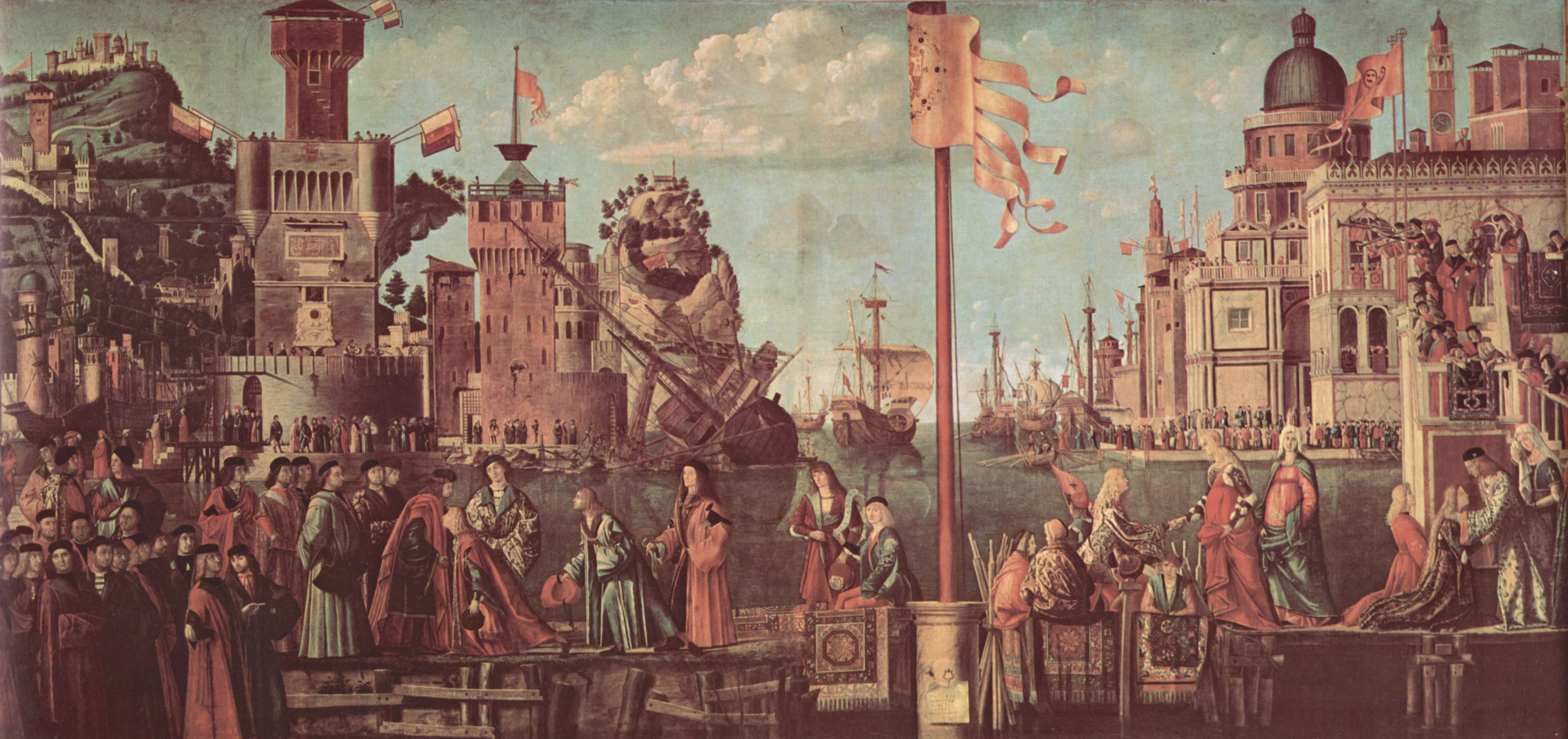 4096x1931 Filevittore Carpaccio 045.jpg - Carpaccio Painting