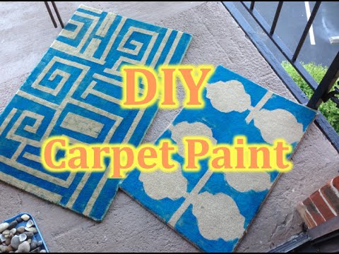 480x360 Diy How To Paint The Carpet - Carpet Painting