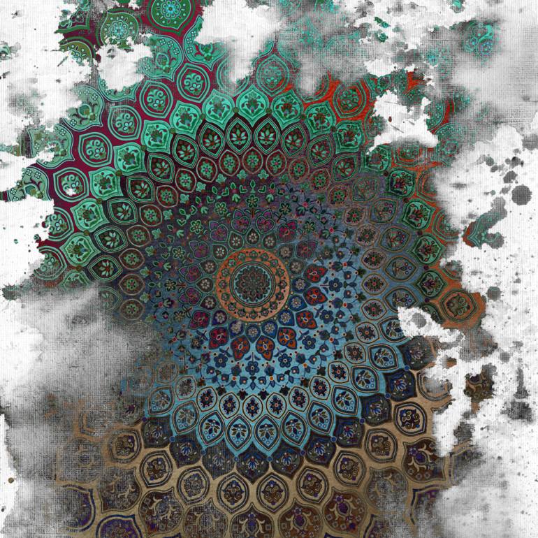 770x770 Saatchi Art Painting Of Persian Carpet Painting By Marilyn - Carpet Painting