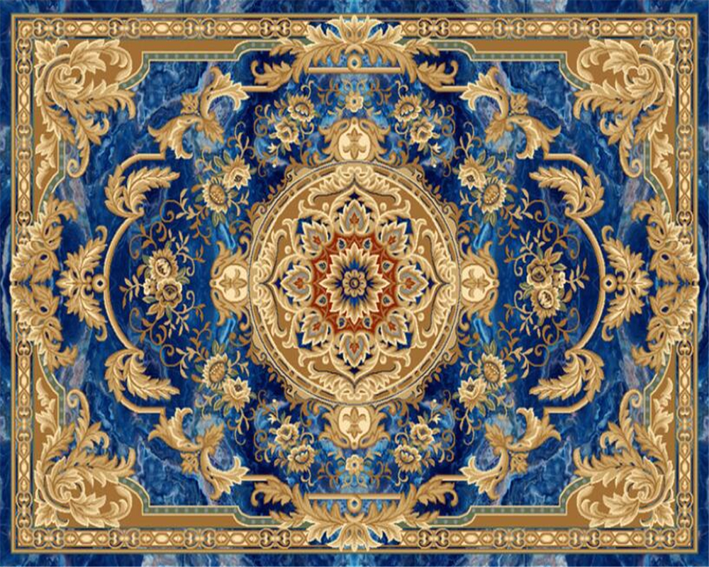 1000x800 Beibehang European Style Marble Ceiling Carpet Pattern Floor - Carpet Painting