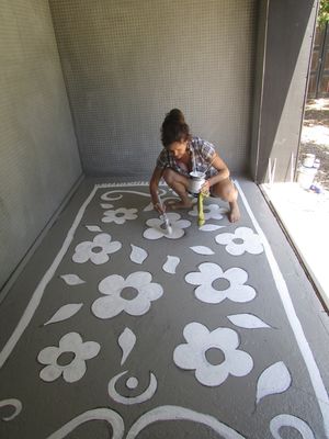 300x400 Carpet Painting - Carpet Painting
