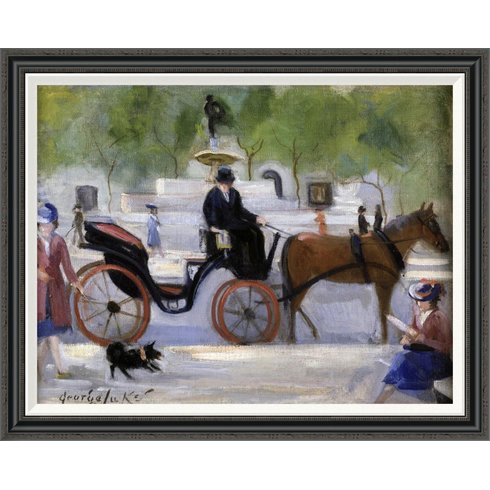 490x490 Global Gallery - Carriage Painting