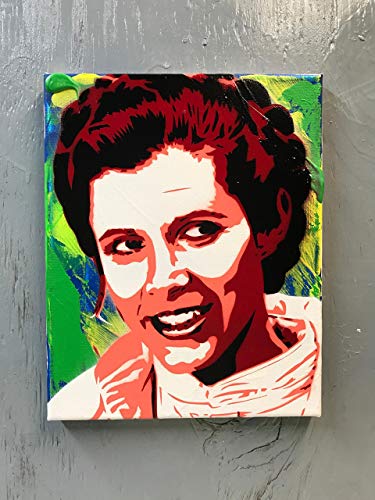 375x500 Carrie Fisher Painting - Carrie Fisher Painting
